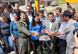 Hakkari sebze ve meyve halinin temeli atıldı