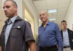 İsrail eski başbakanı Olmert hapiste