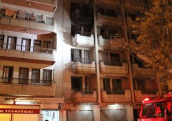 Kuşadası'nda otel yangını