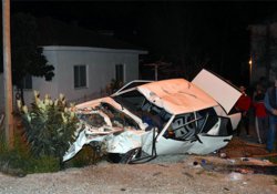 Muğla’da feci kaza: 1’i ağır, 4 yaralı
