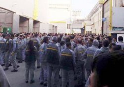 Renault işçileri iş bıraktı
