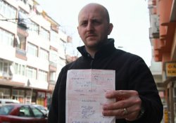Bisiklet sürücüsüne radar cezası