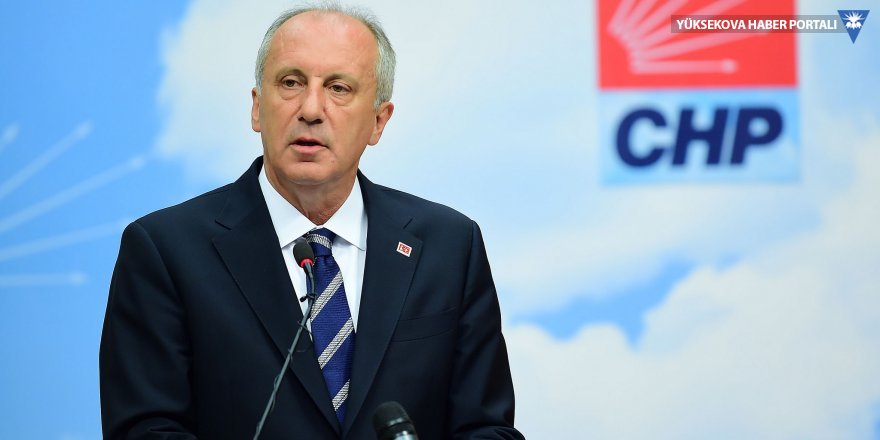 Muharrem İnce: İstanbul için varım