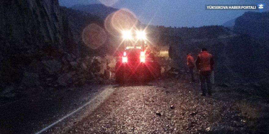 Şırnak-Beytüşşebap yolu ulaşıma kapandı