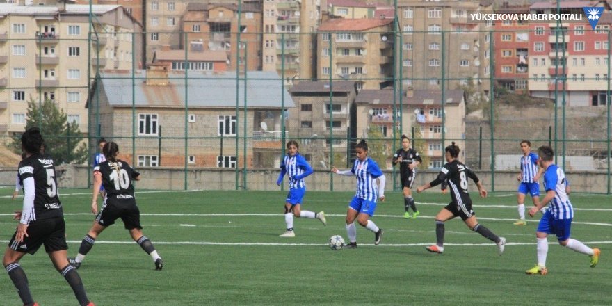 TFF Kadınlar 1. Lig: Hakkari Gücü: 1 - Beşiktaş: 1