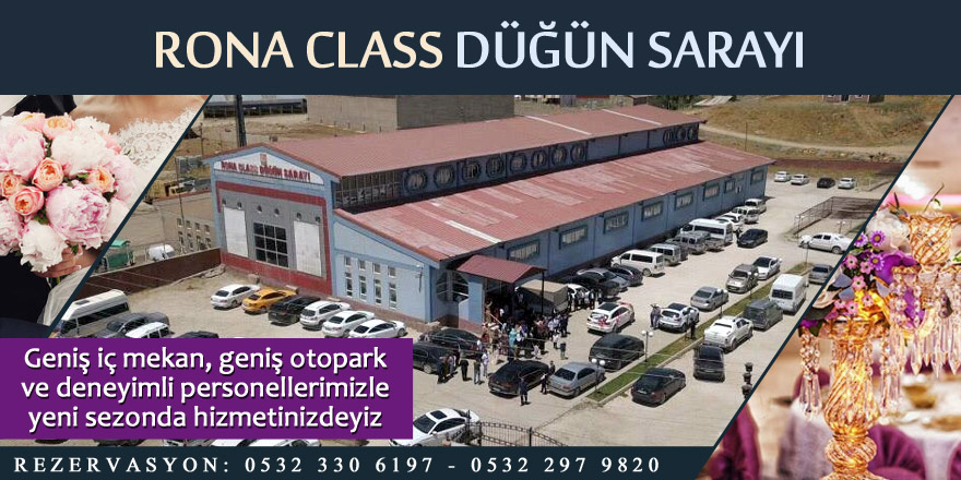 Rona Class Düğün Sarayı yeni sezona hazır