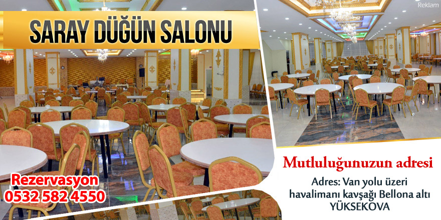 Saray Düğün Salonu yeni sezonda hizmetinizde