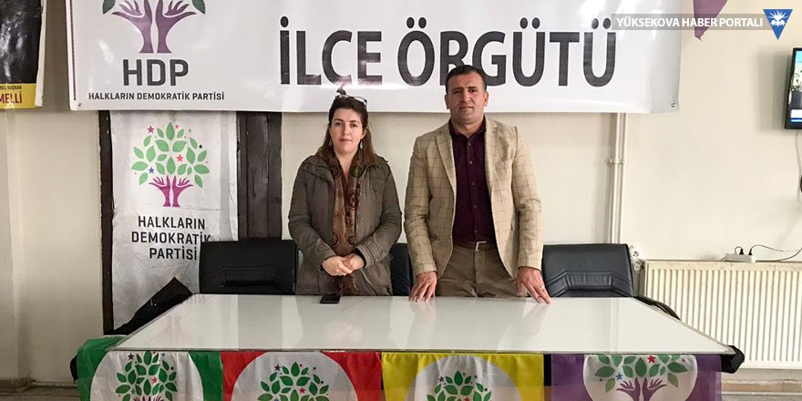 HDP Yüksekova İlçe Başkanlığı'ndan yeni yıl mesajı