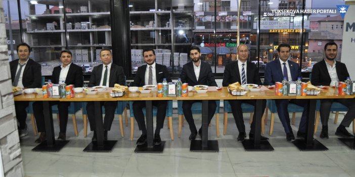 MÜSİAD Yüksekova'da iftar programı düzenledi