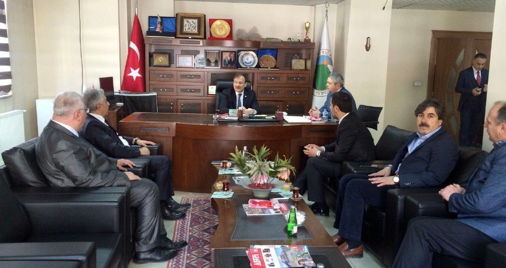 Başbakan Yardımcısı Çavuşoğlu’ndan HATSO’ya ziyaret