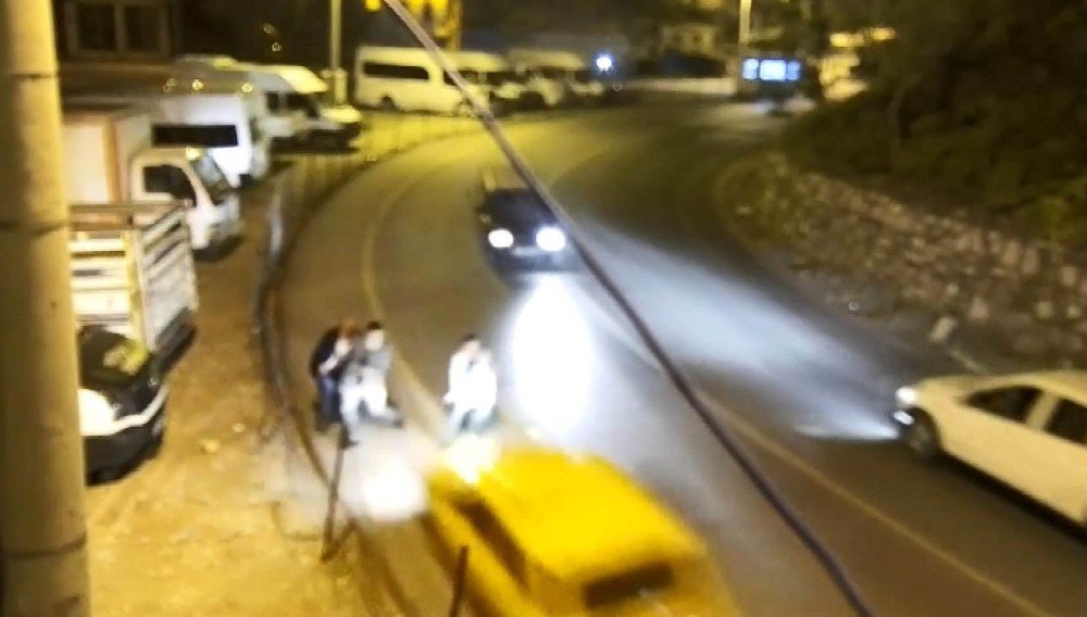 Bitlis’te trafik kazaları kamerada