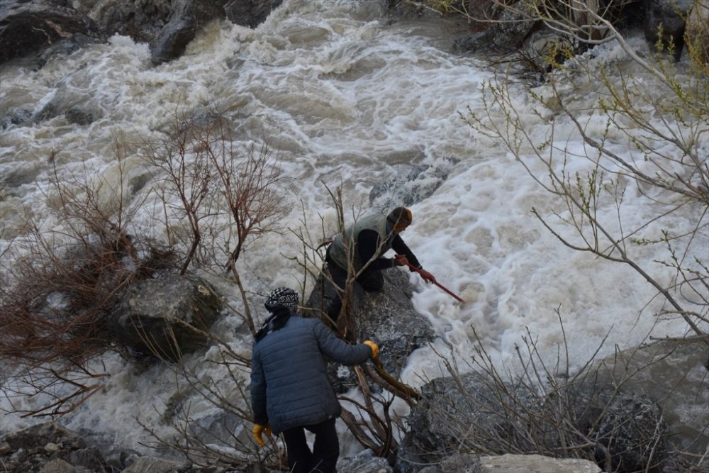 Hakkari'de kar sularıyla debisi artan dereye düşen çocuk öldü