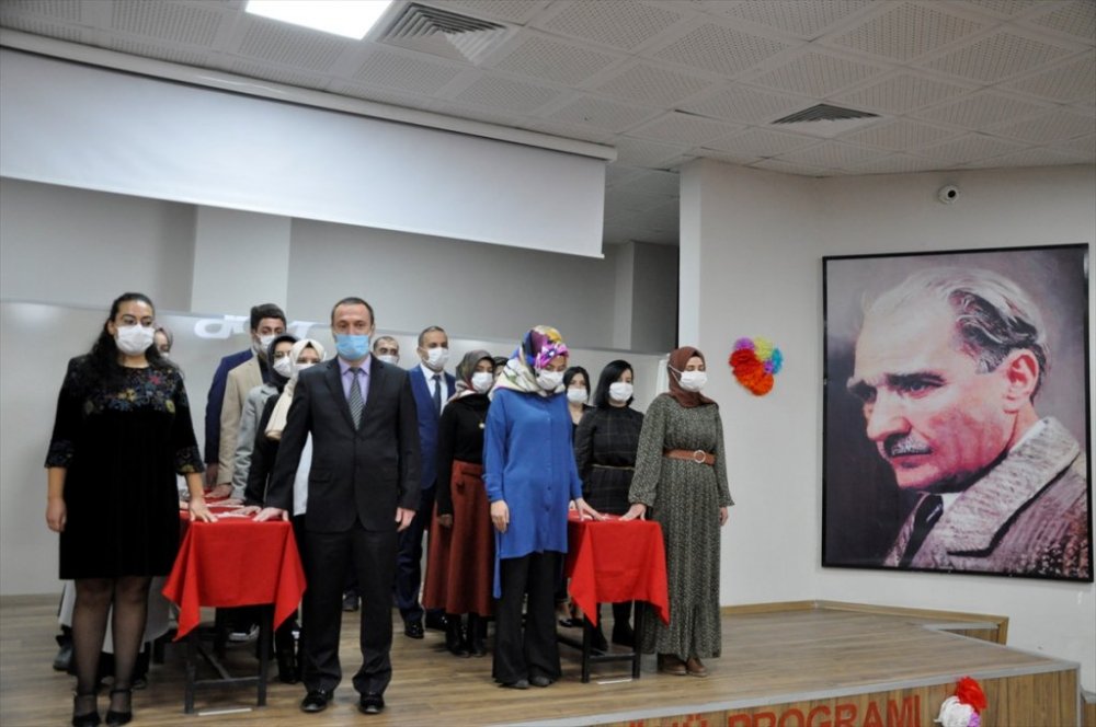 Çukurca'da öğretmenler günü etkinliği