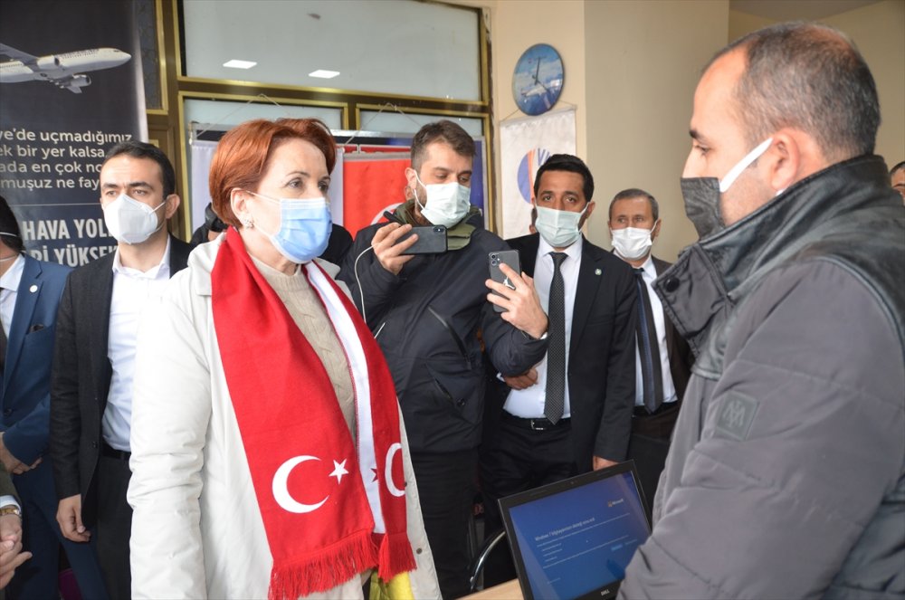 Akşener: Yüksekova'ya daha sık gelmemiz gerektiğini gördüm