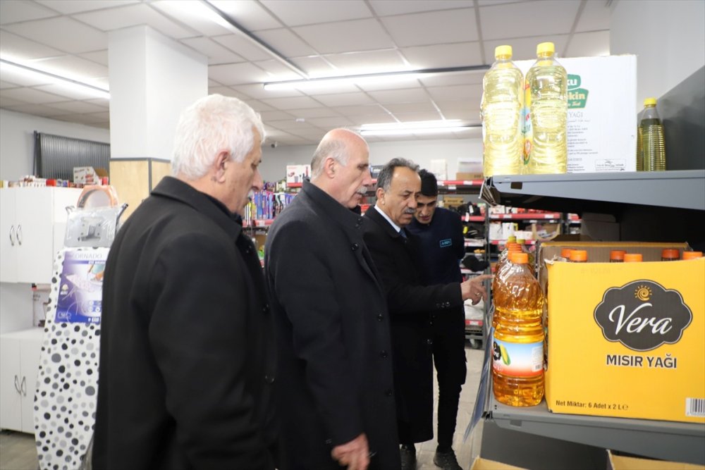 Hakkari'de marketlere yönelik denetim yapıldı