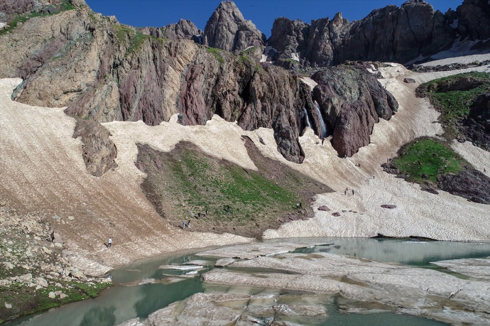 Sat Buzul Gölleri'ndeki 4. Cilo Festivali'nde farklı etkinlikler gerçekleştirildi