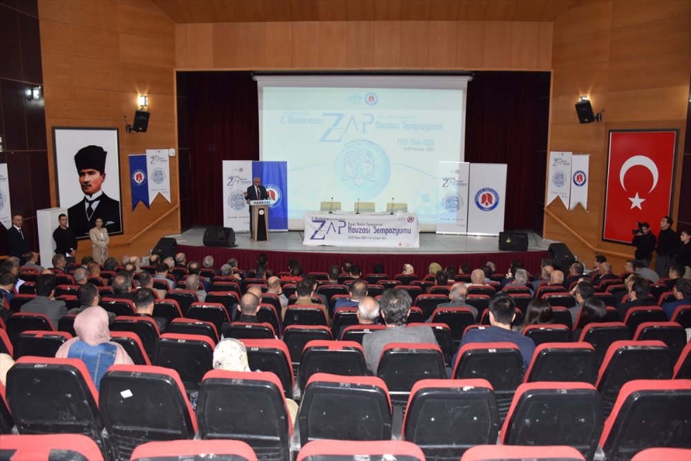 Hakkari'de "2. Uluslararası Zap Havzası Sempozyumu" başladı