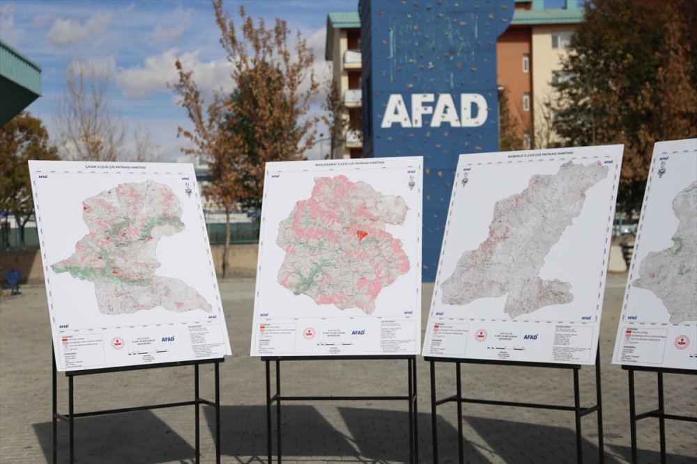 Van'daki 5 ilçede 4 bin çığ patikası tespit edildi