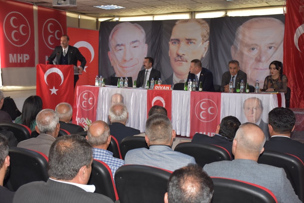 MHP Hakkari İl Başkanlığına Fatih Öztepe seçildi