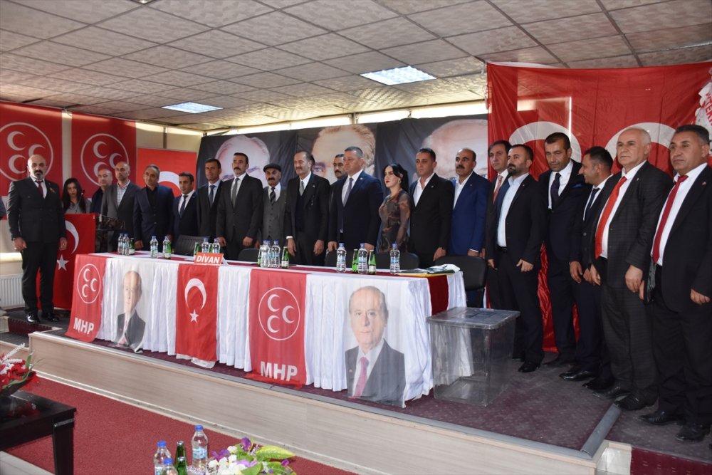 MHP Hakkari İl Başkanlığına Fatih Öztepe seçildi
