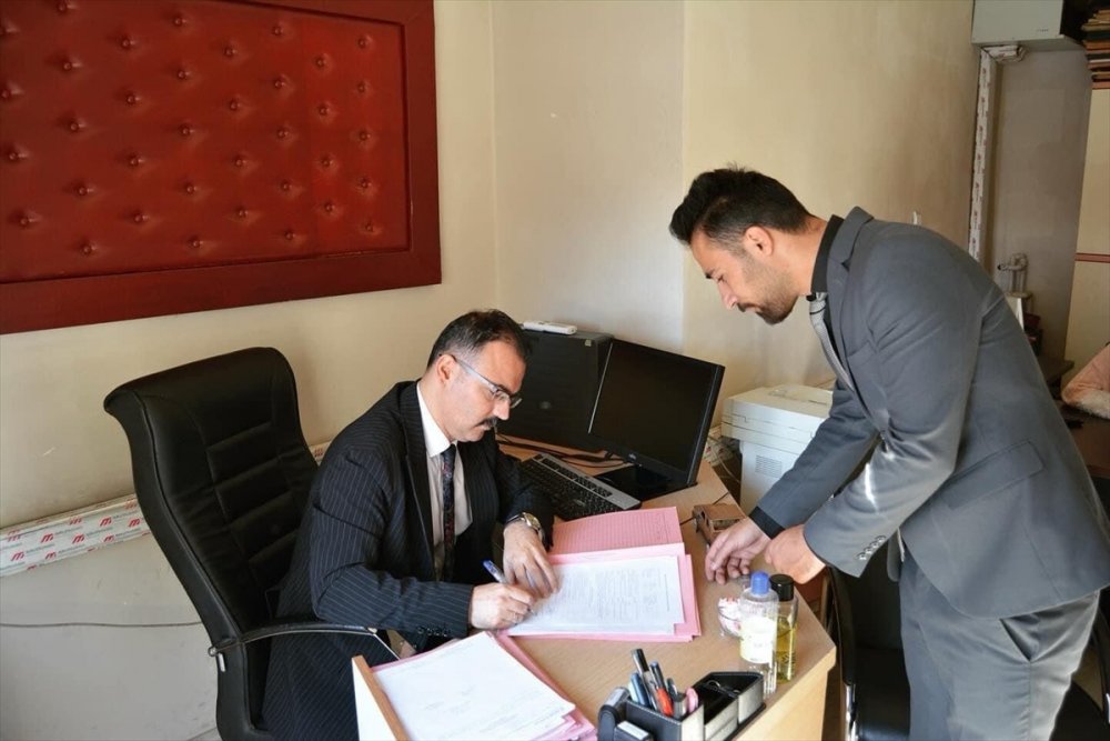 Şemdinli Kaymakamı Ateş, kurumları ziyaret etti