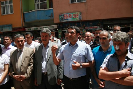 Iğdır'da Lice Olayları Protesto Edildi