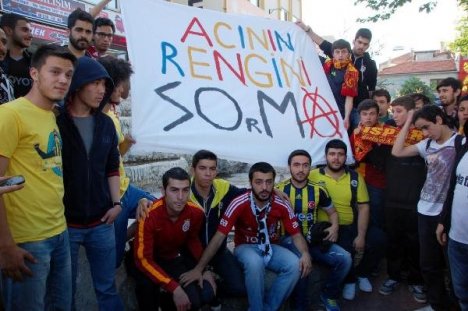 Isparta'da Soma Protestosu