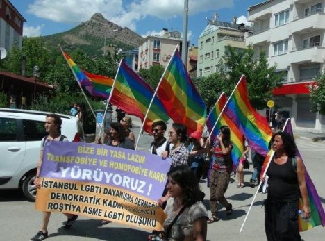 LGBTİ'ler Dersim'de Yürüdü