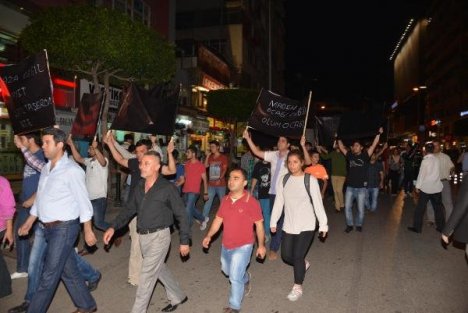Maden Faciasına Adana'dan Protesto
