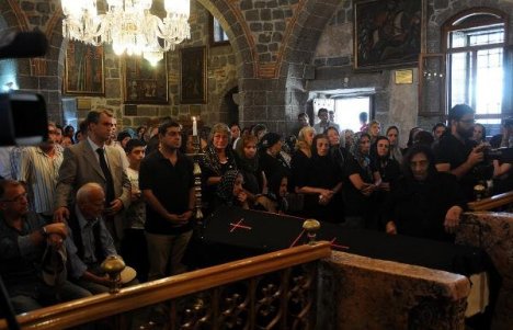 Son Ermeniye Süryani Kilisesi'nde Veda