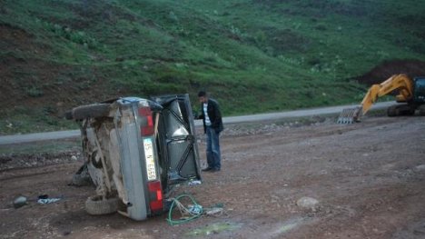 Takla Atan Otomobilin Sürücüsü Öldü