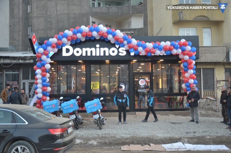 Yüksekova�da Domino�s Pizza şubesi açıldı